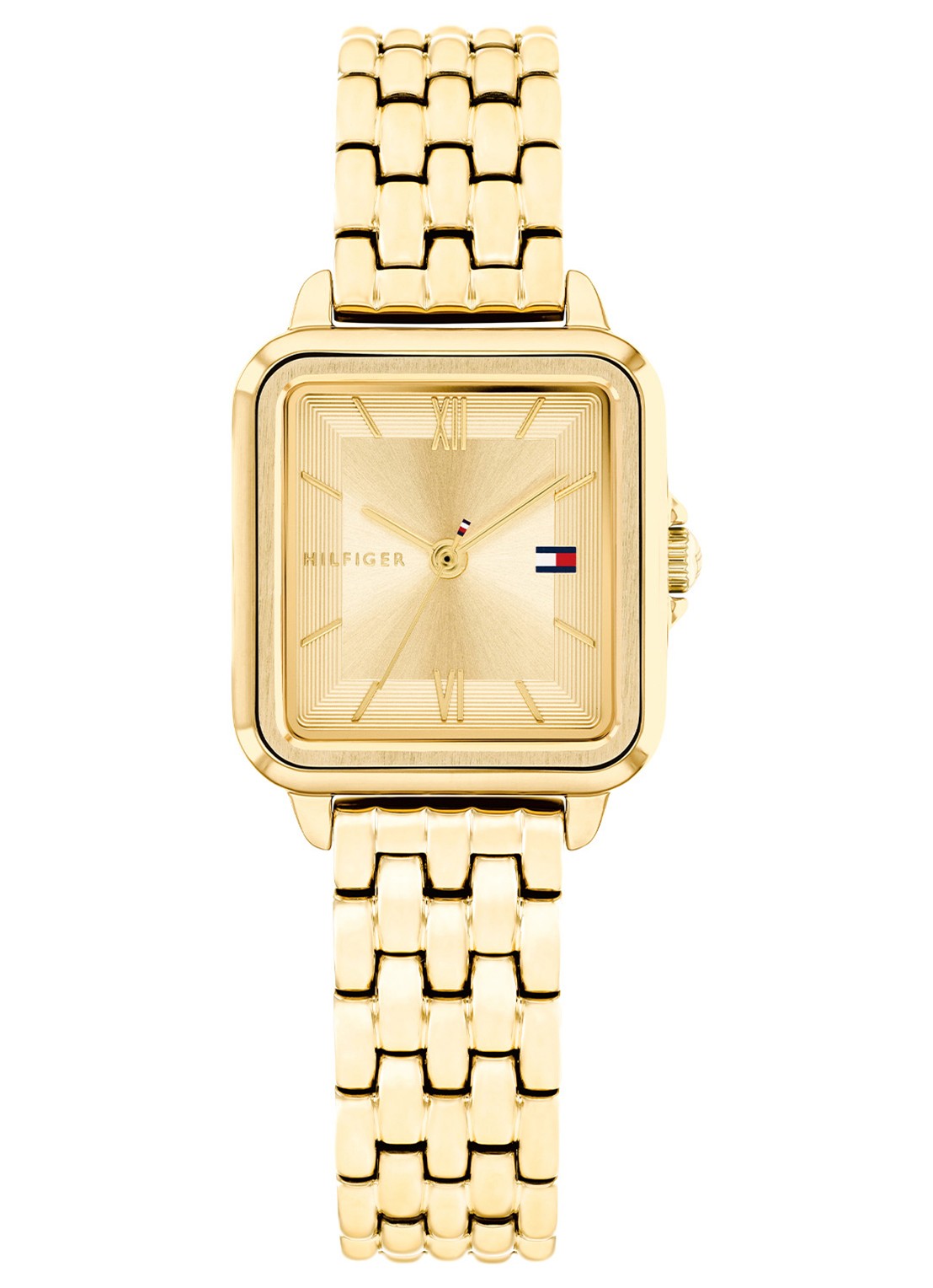 Tommy Hilfiger Horloge TH1782832   - voorkant 3 goud