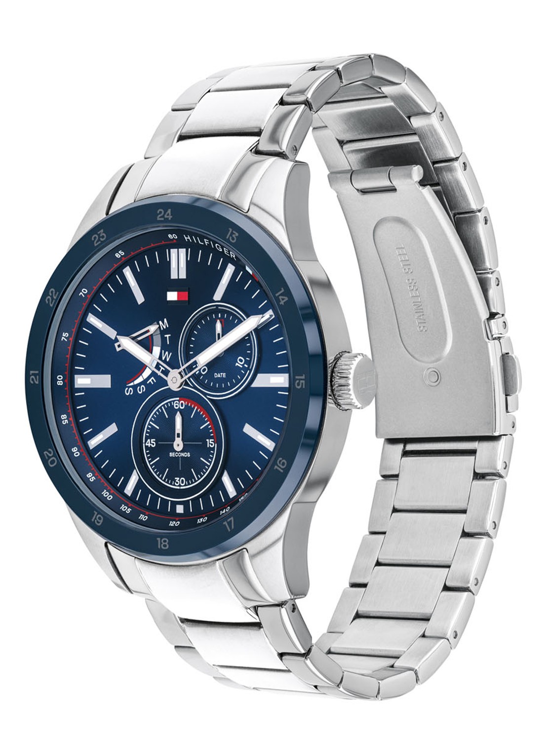 Tommy Hilfiger Horloge TH1791640 - detail zilver