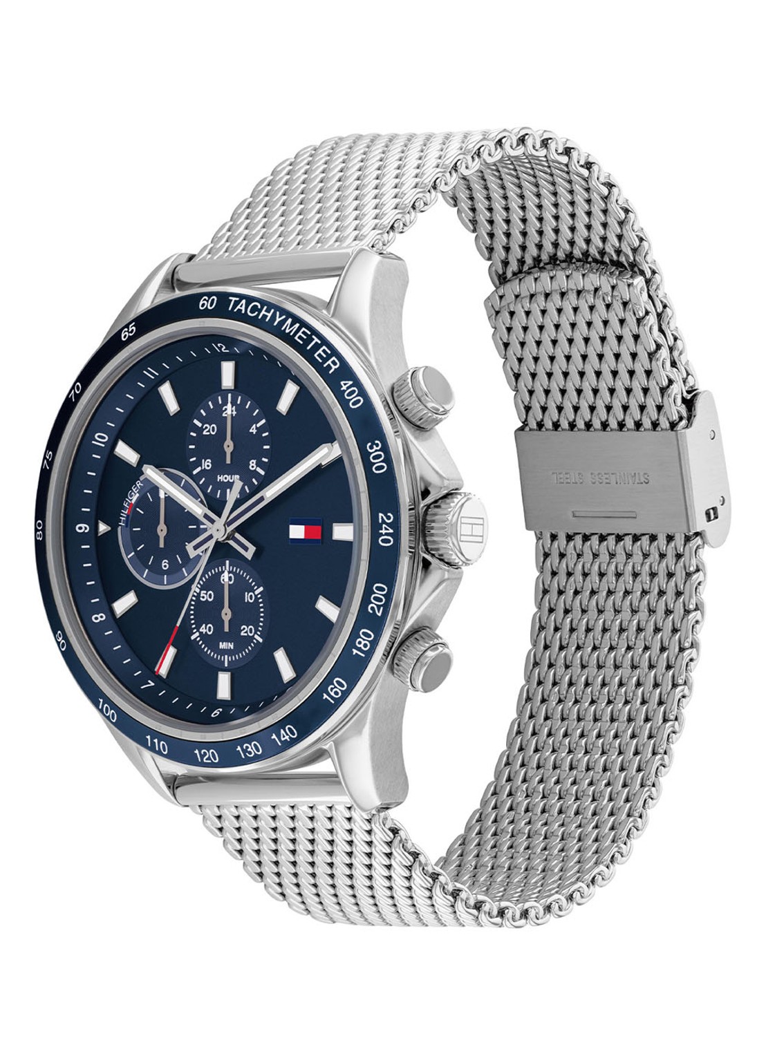 Tommy Hilfiger Horloge TH1792018 - voorkant 4 zilver