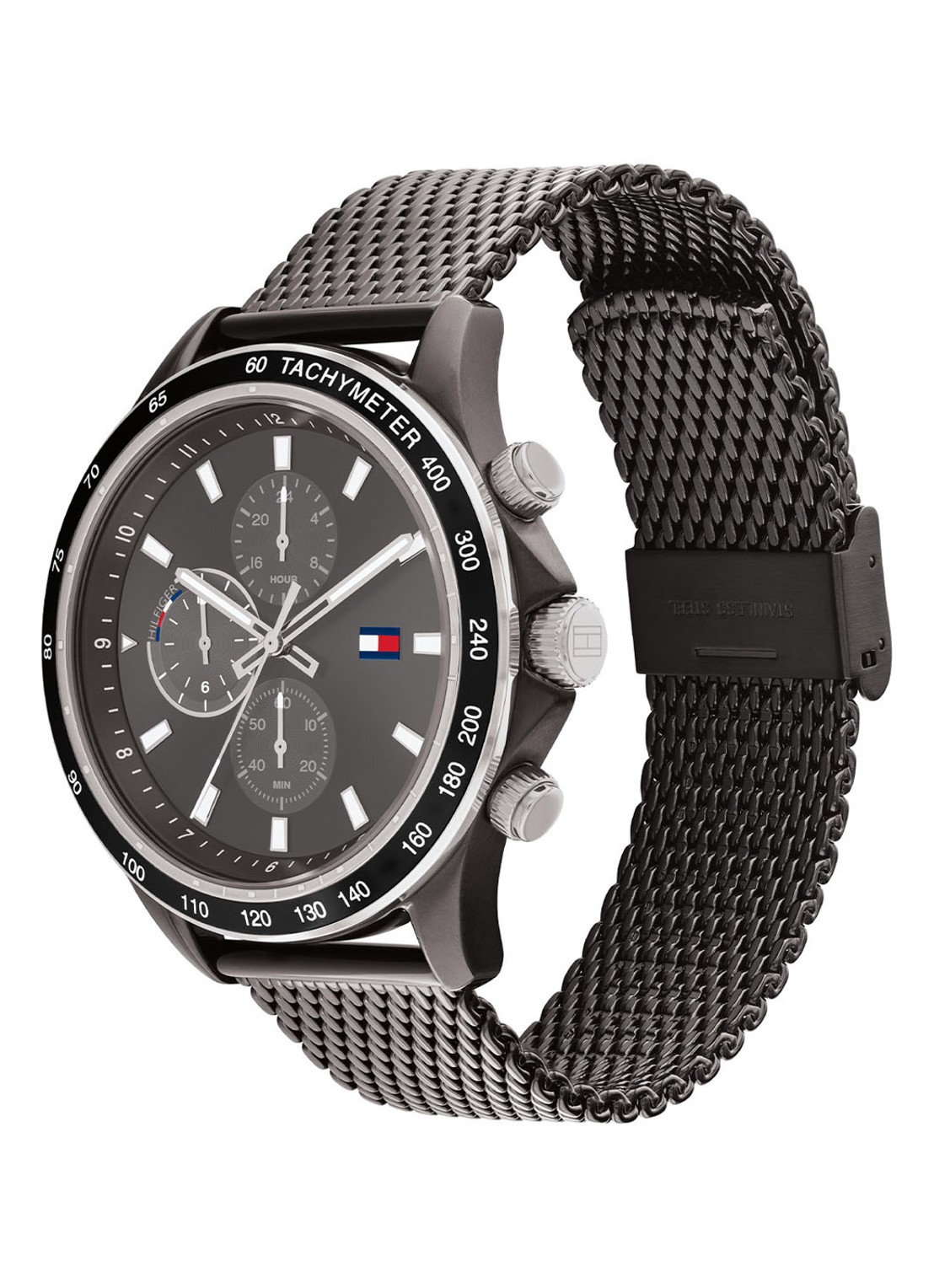 Tommy Hilfiger Horloge TH1792019 - voorkant 4 grijs
