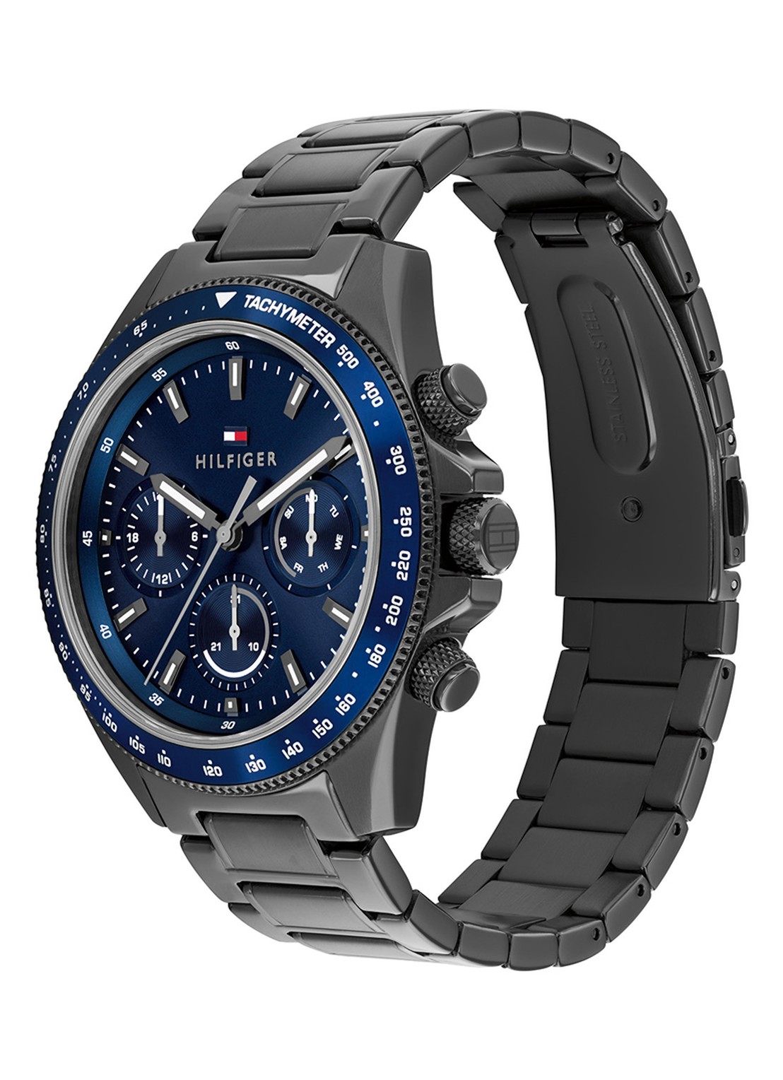 Tommy Hilfiger Horloge TH1792212  - detail antraciet