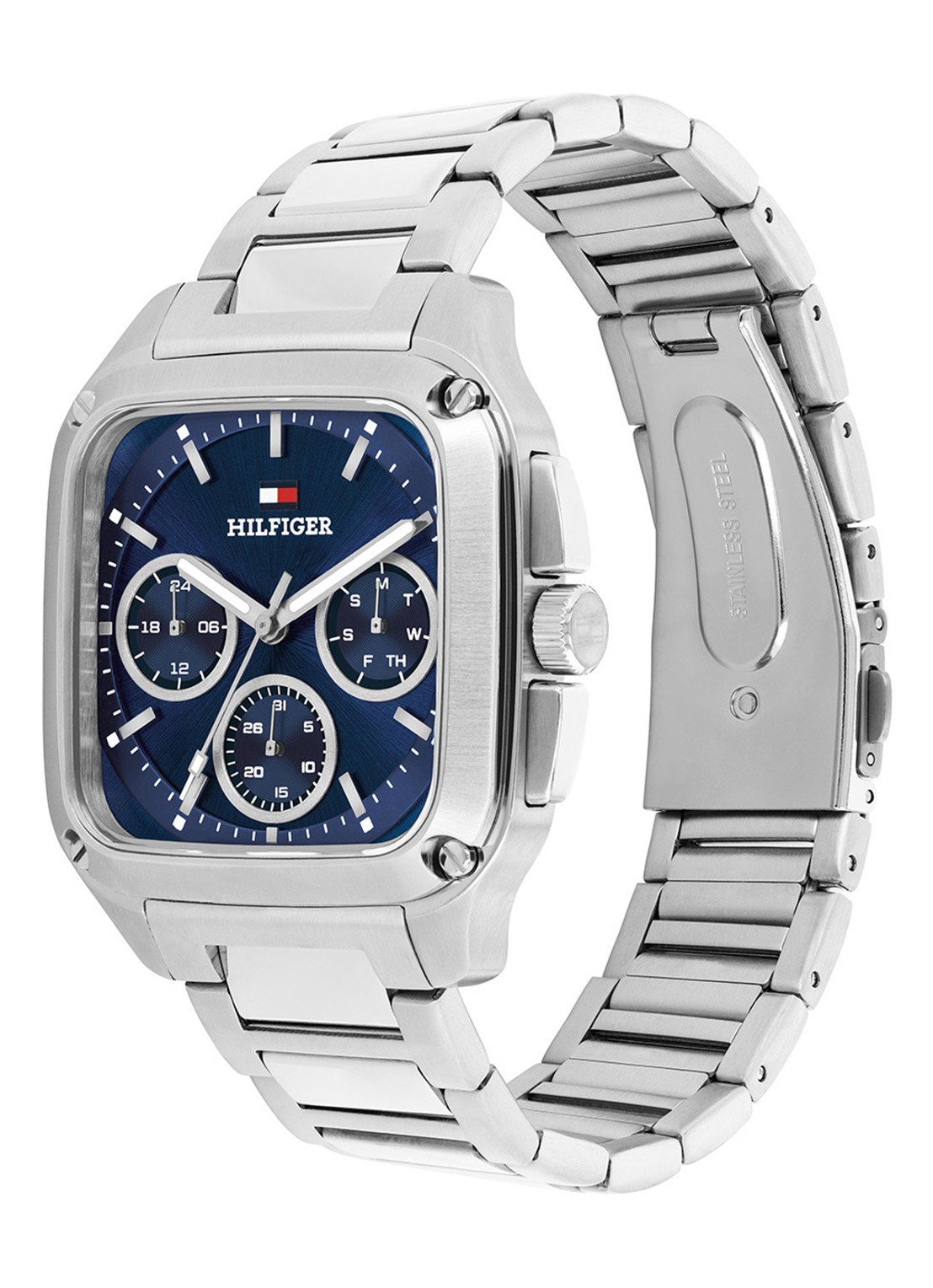 Tommy Hilfiger Horloge TH1792222   - detail zilver