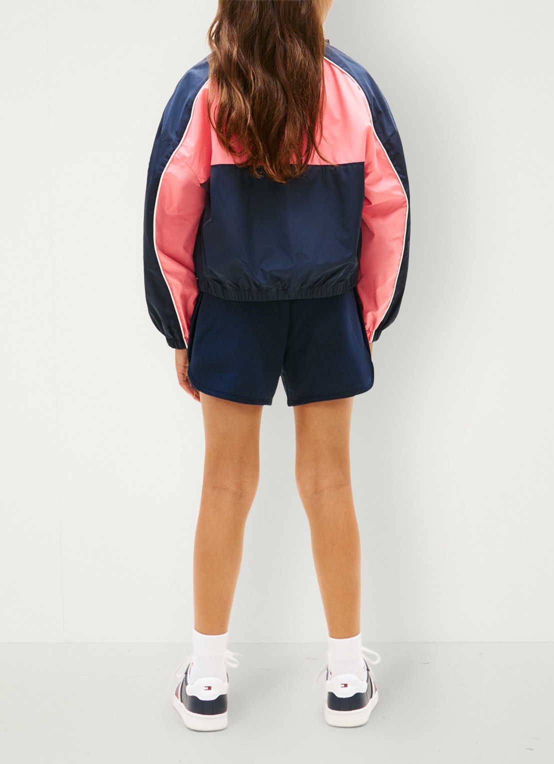Tommy Hilfiger Jack met logo en steekzakken - achterkant 3 multicolor
