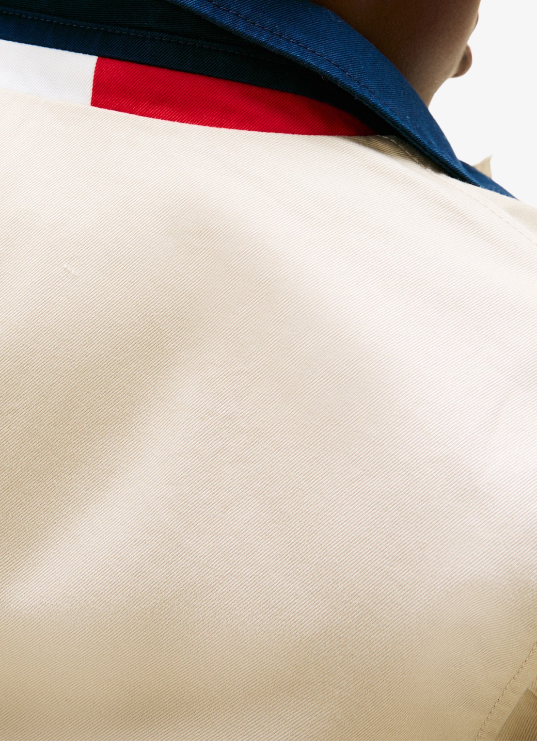 Tommy Hilfiger Jack met logoborduring - detail 3 beige