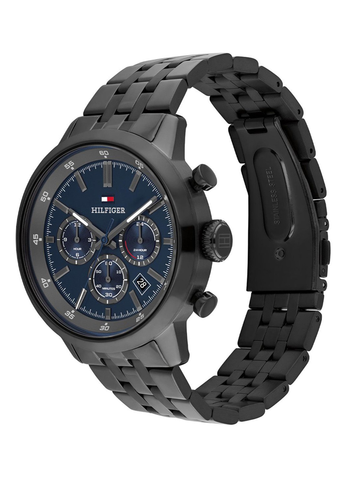 Tommy Hilfiger Kent horloge TH1710755 - detail metallic
