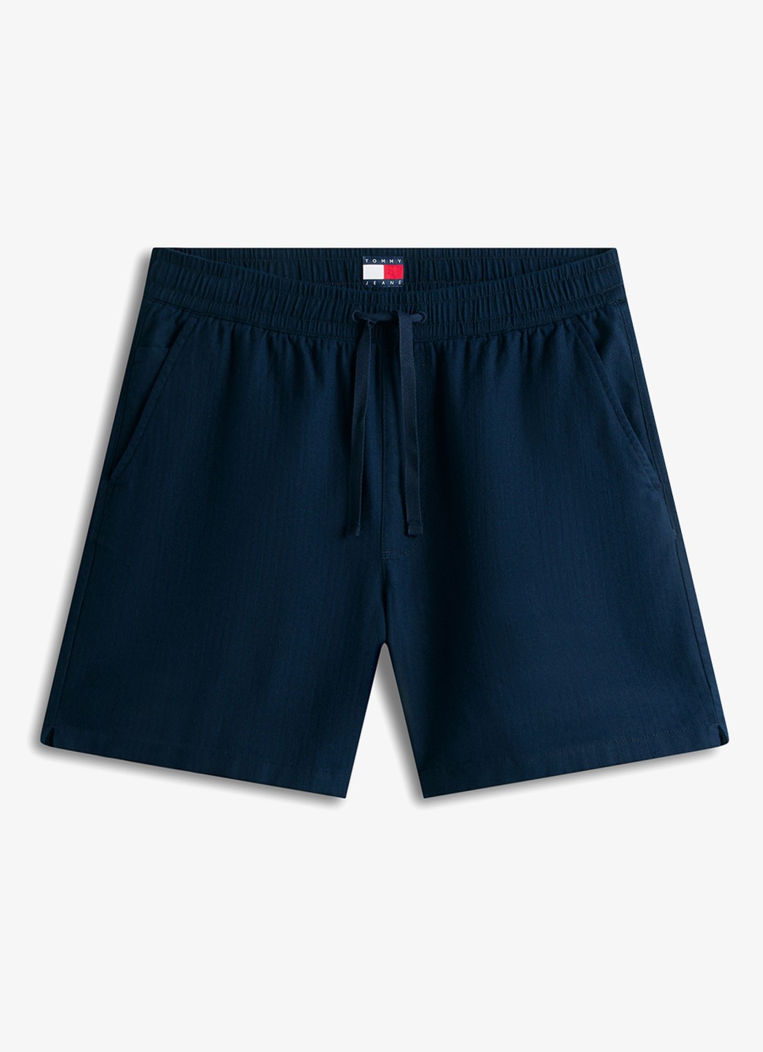 Tommy Hilfiger Korte broek in katoenblend - voorkant 3 dark night navy-c1g