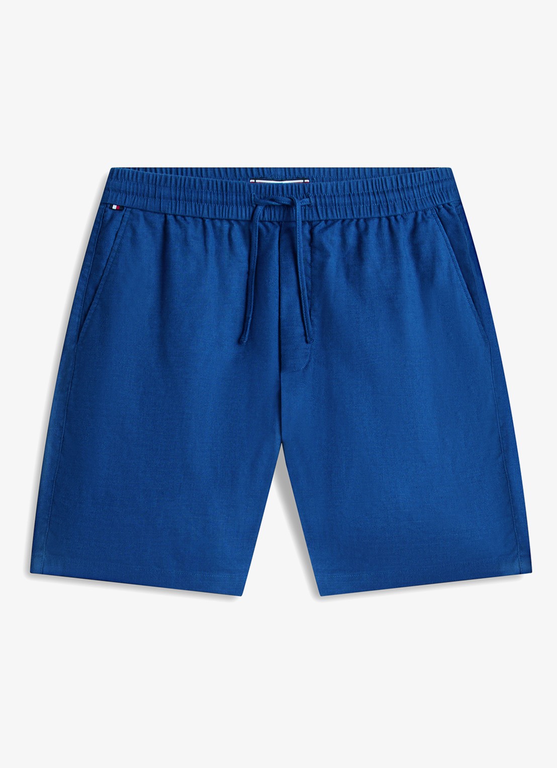 Tommy Hilfiger Korte broek in linnenblend - voorkant 2 jeans