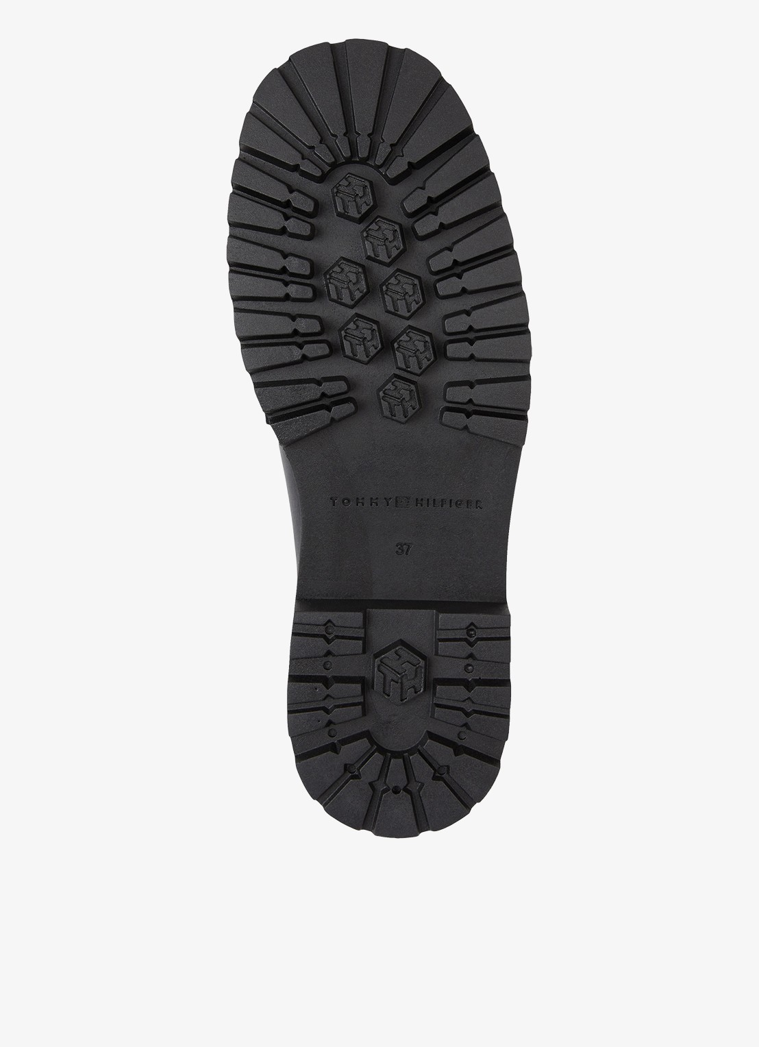 Tommy Hilfiger Loafer met logo - detail 3 zwart