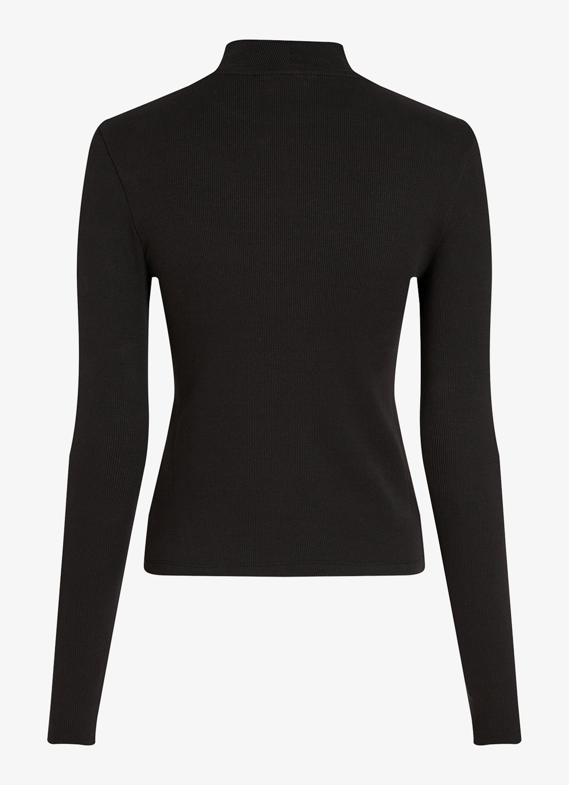Tommy Hilfiger Longsleeve met col - detail 2 zwart