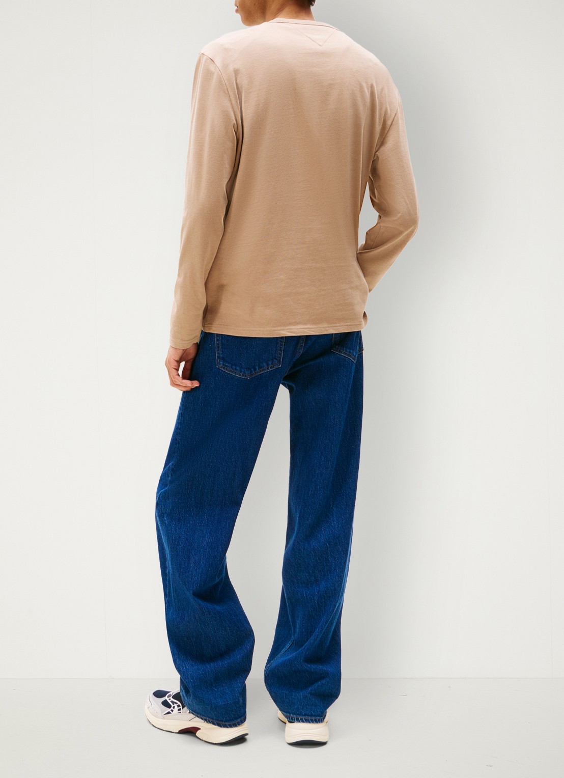 Tommy Hilfiger Longsleeve met logo - achterkant 3 beige