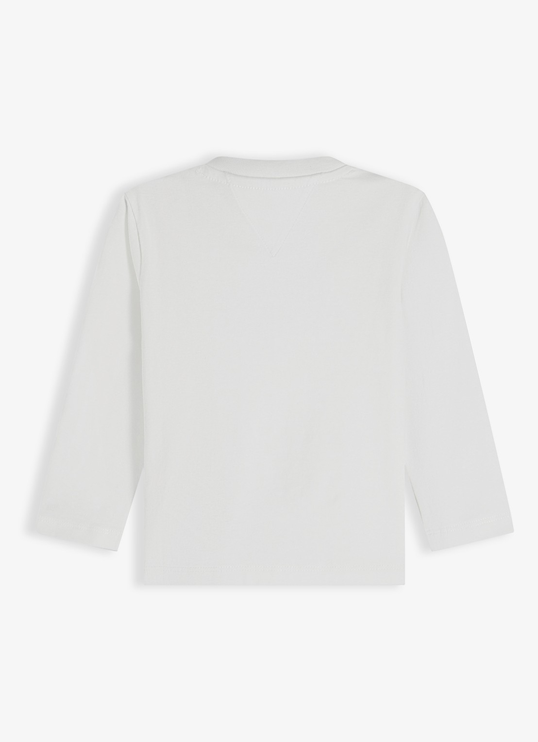 Tommy Hilfiger Longsleeve met logo - achterkant wit