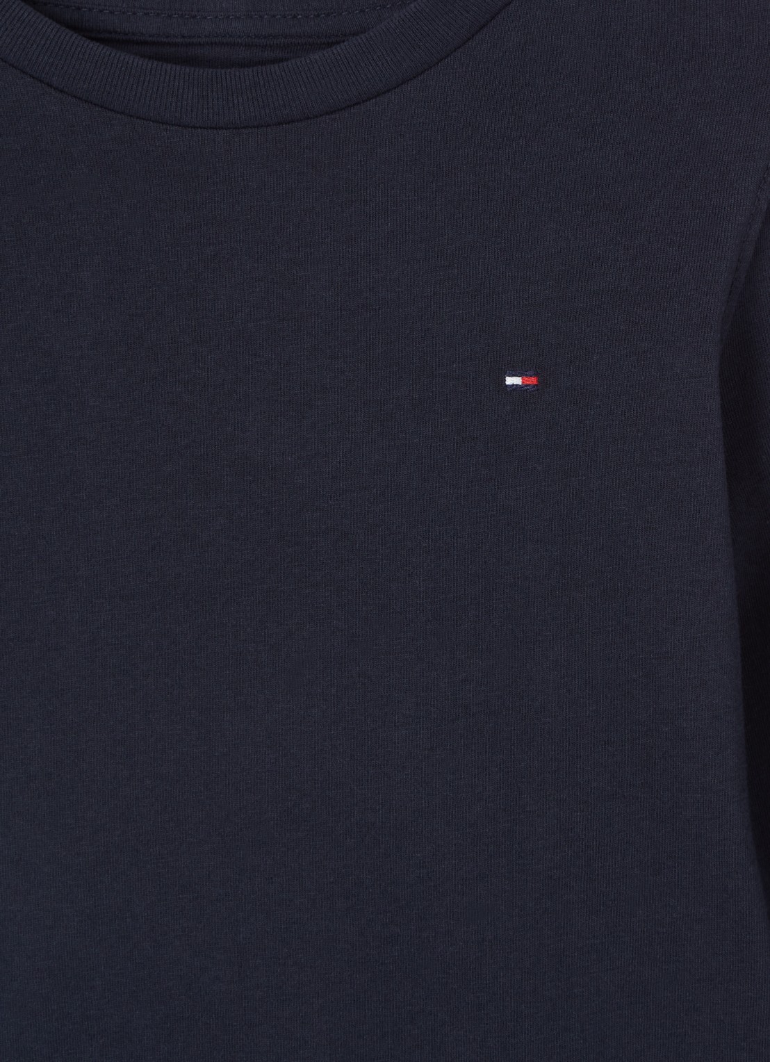 Tommy Hilfiger Longsleeve met logoborduring - detail 3 donkerblauw