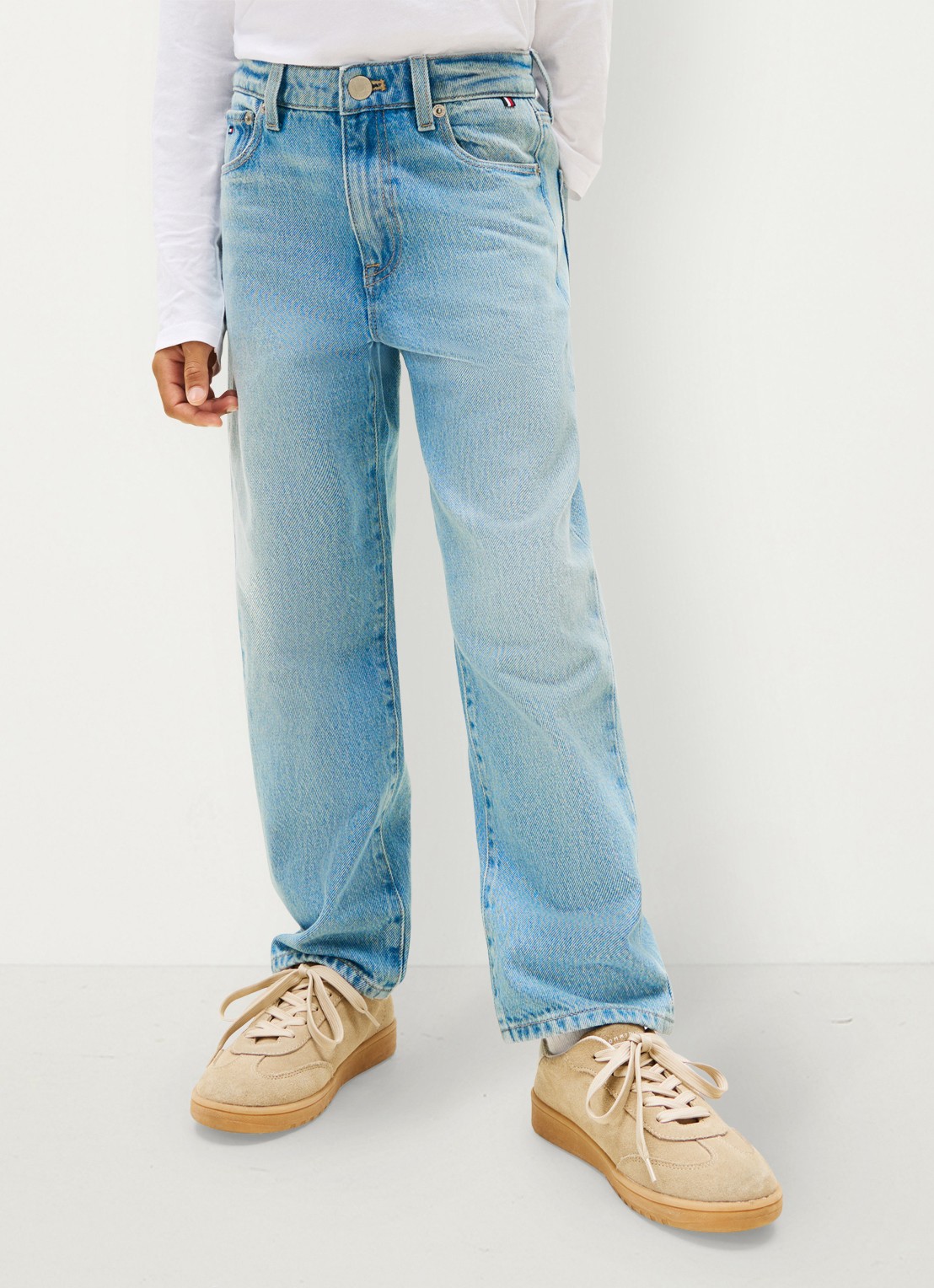Tommy Hilfiger Loose fit jeans met steekzakken - detail 5 indigo