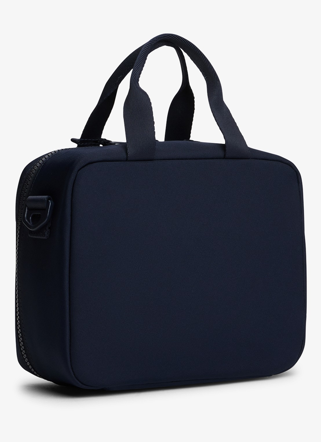 Tommy Hilfiger Lunchbox met logo - achterkant 3 donkerblauw