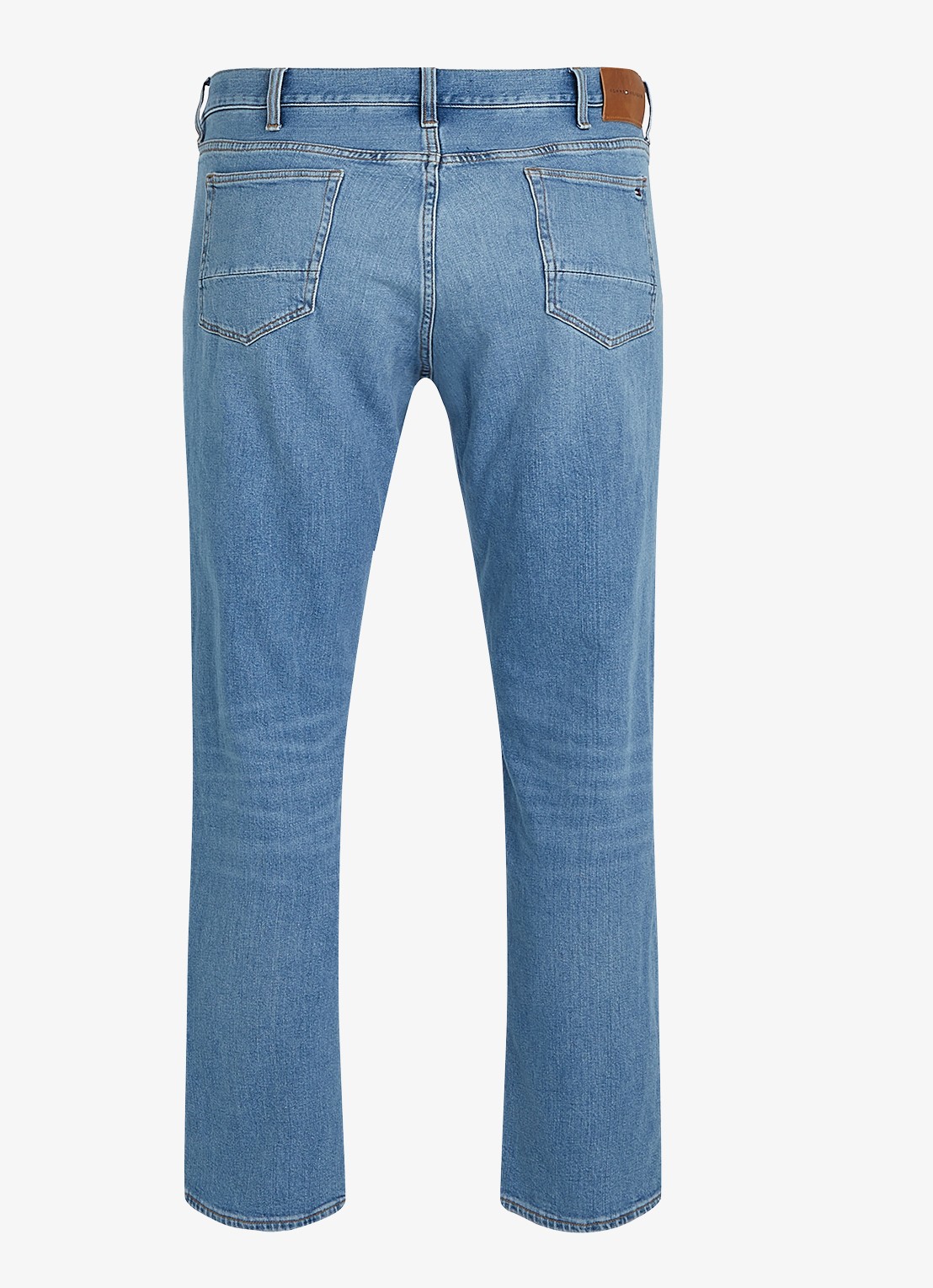 Tommy Hilfiger Madison straight leg jeans met steekzakken - voorkant 2 indigo