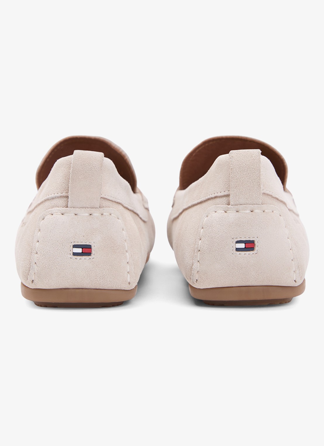 Tommy Hilfiger Mocassin van suède - detail 3 lichtroze