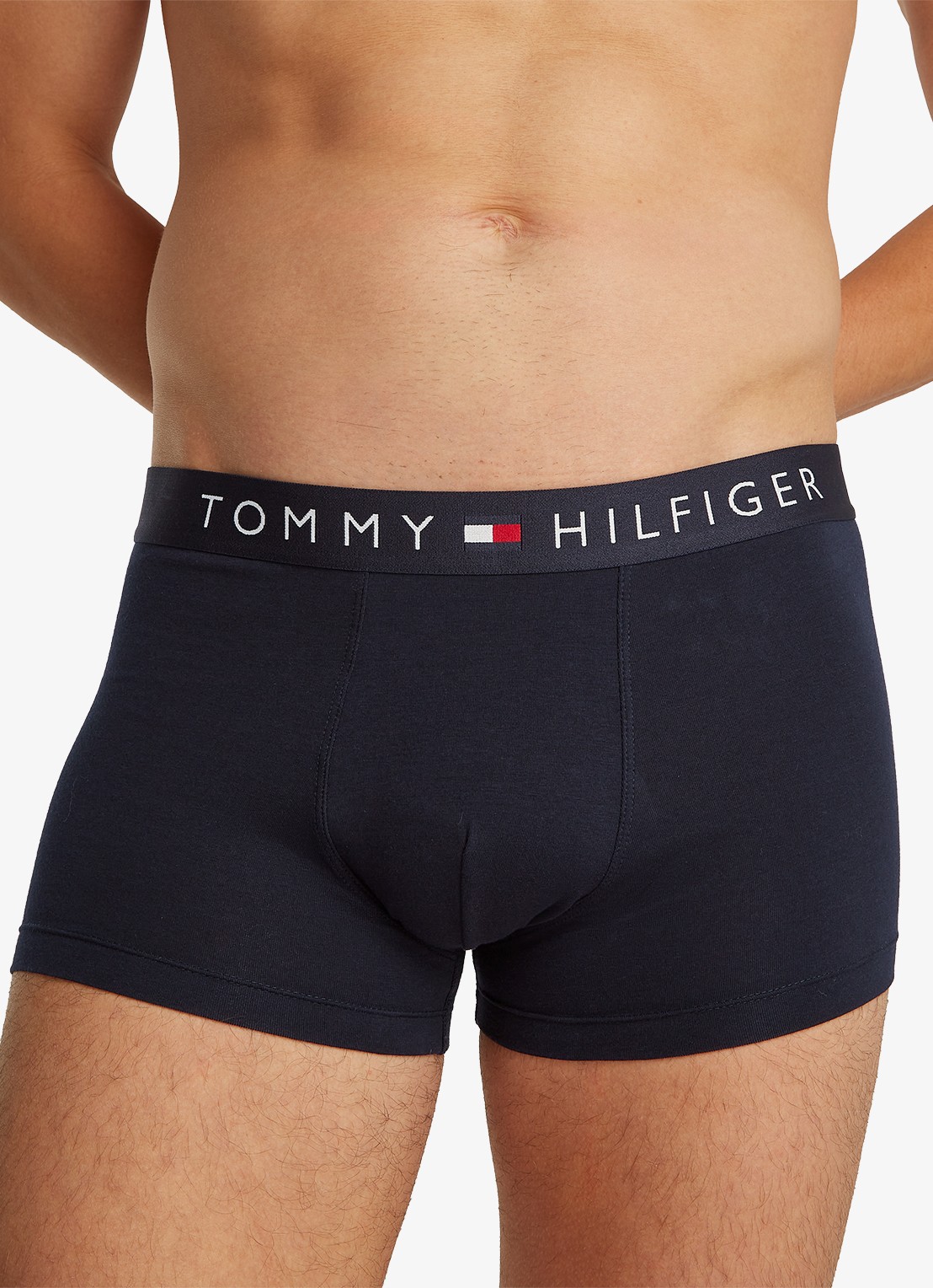 Tommy Hilfiger Original boxershorts met logoband in 3-pack - detail 4 donkerblauw