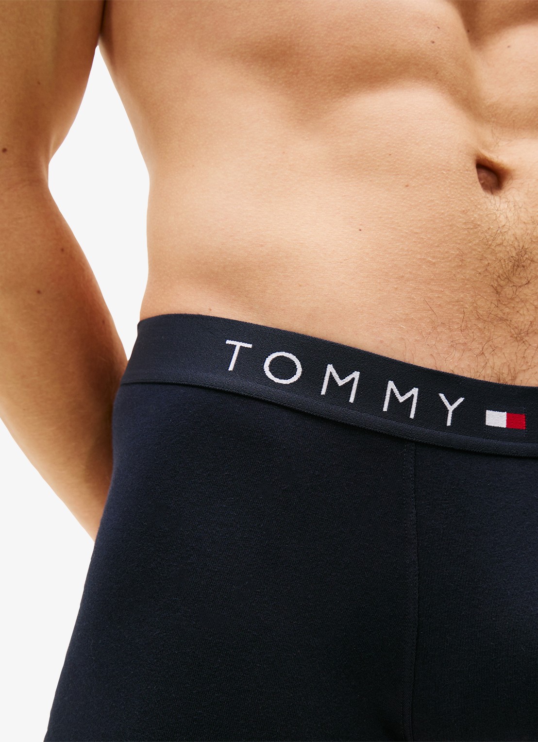 Tommy Hilfiger Original boxershorts met logoband in 3-pack - detail 6 middenblauw