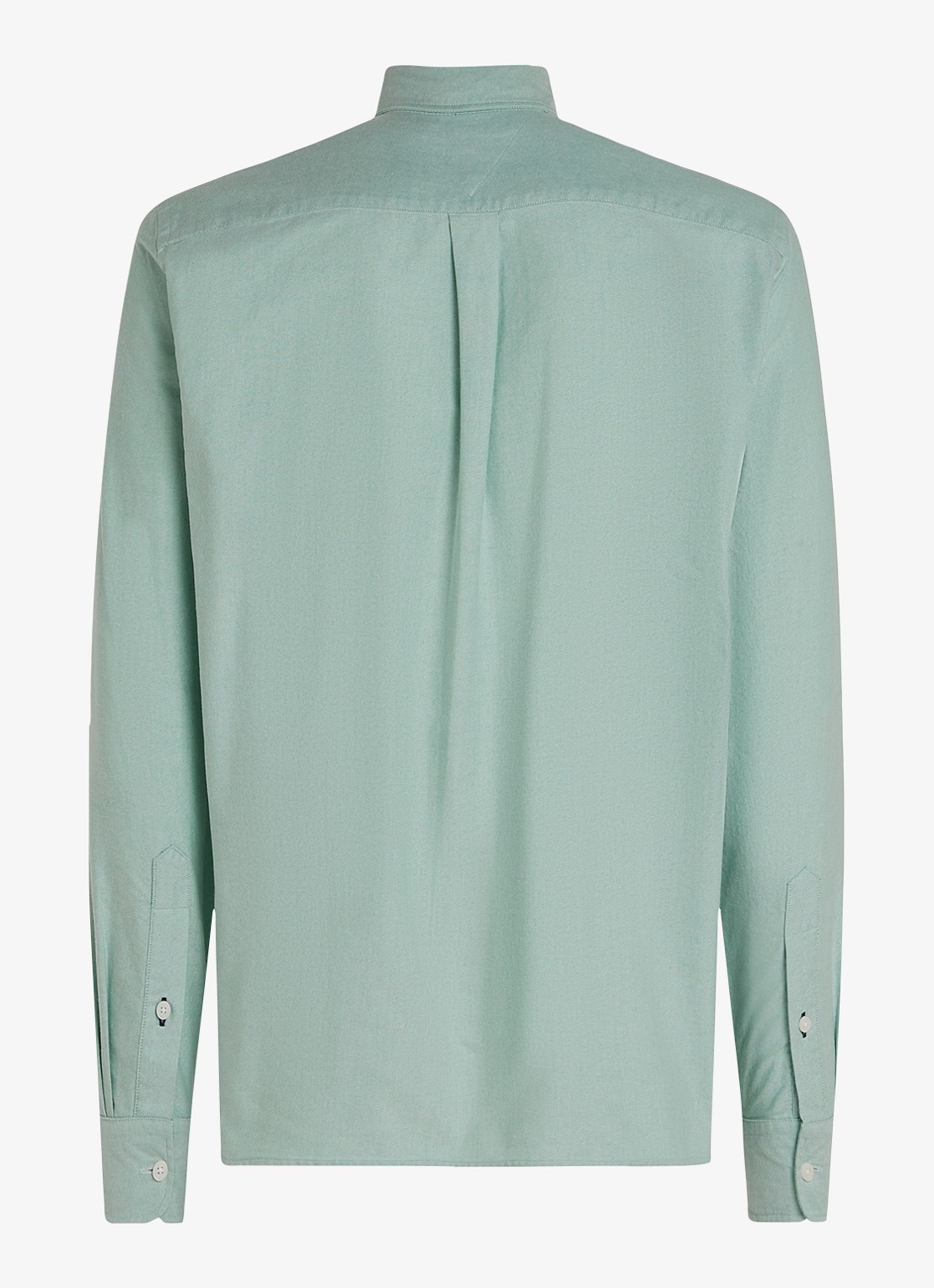Tommy Hilfiger Oxford regular fit overhemd met logo - detail 5 groen