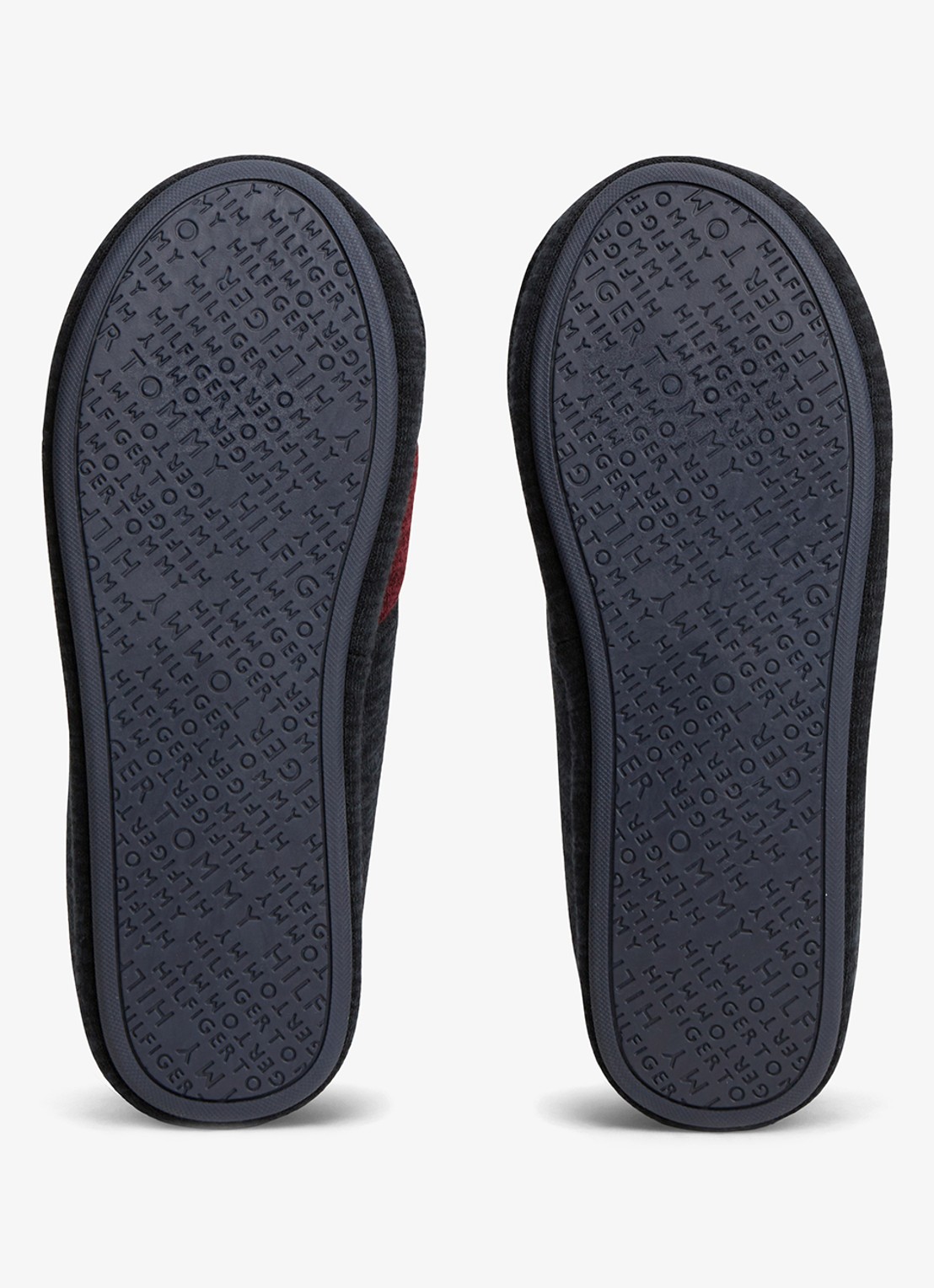 Tommy Hilfiger Pantoffels met colour-blocking - detail 3 donkerblauw