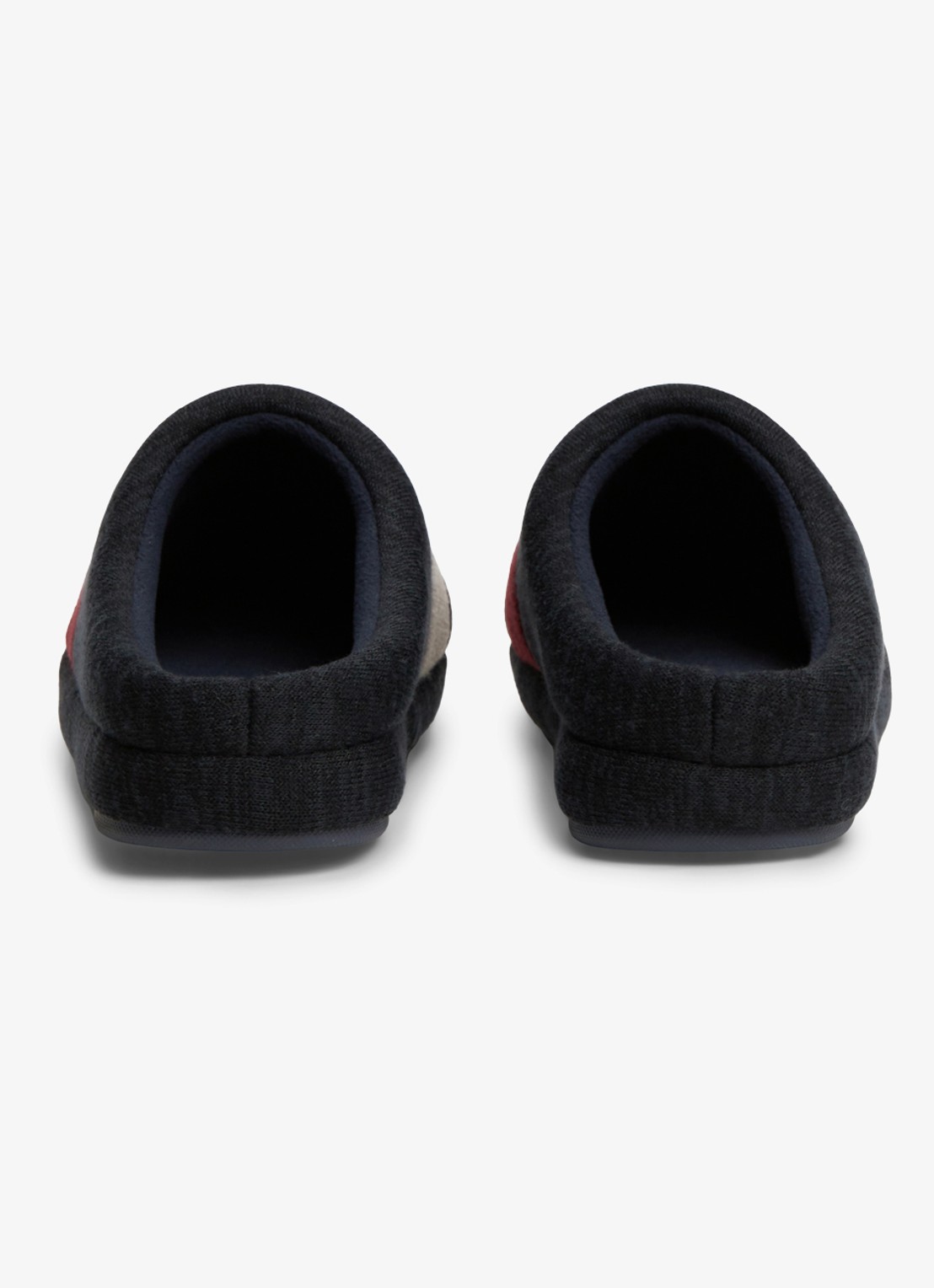 Tommy Hilfiger Pantoffels met colour-blocking - detail 6 donkerblauw