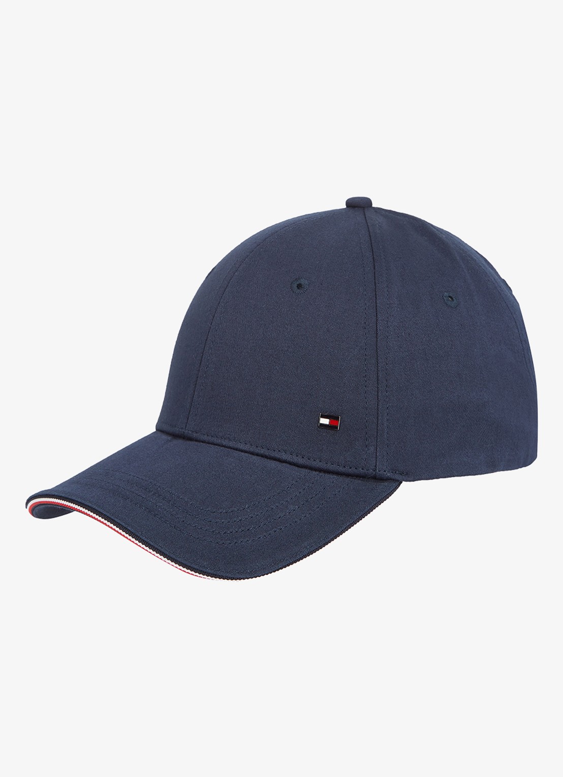 Tommy Hilfiger Pet met logo - voorkant donkerblauw