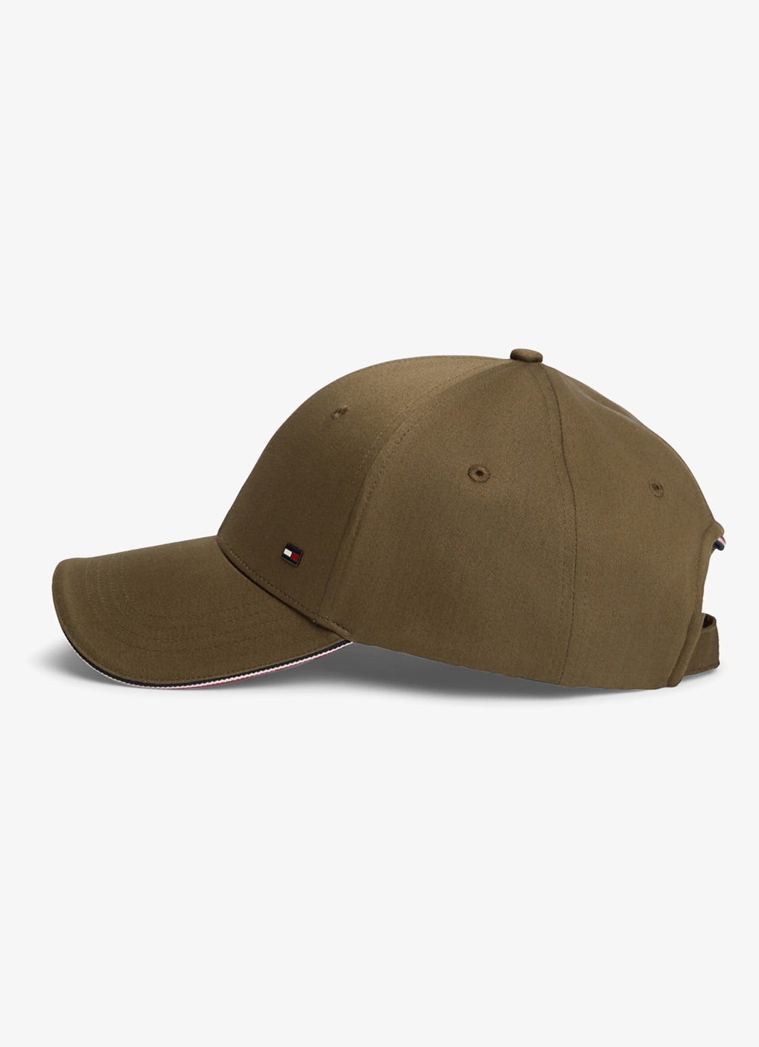 Tommy Hilfiger Pet met logo - achterkant 4 khaki