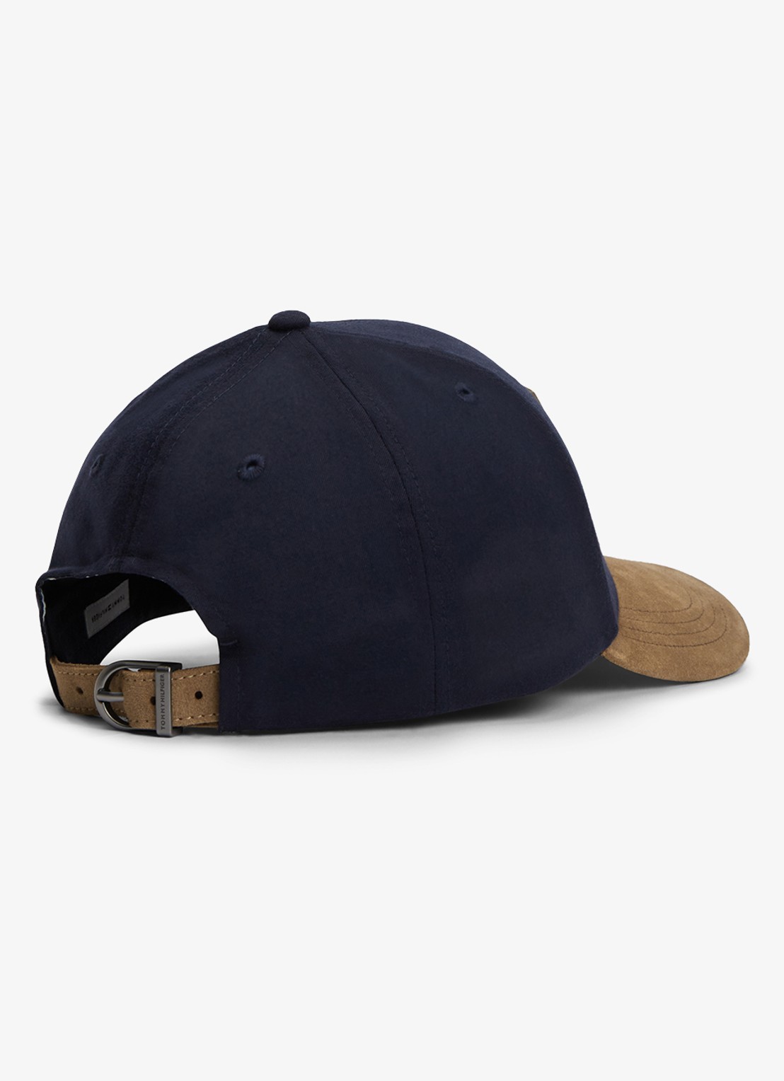 Tommy Hilfiger Pet met logo - achterkant blauwgrijs