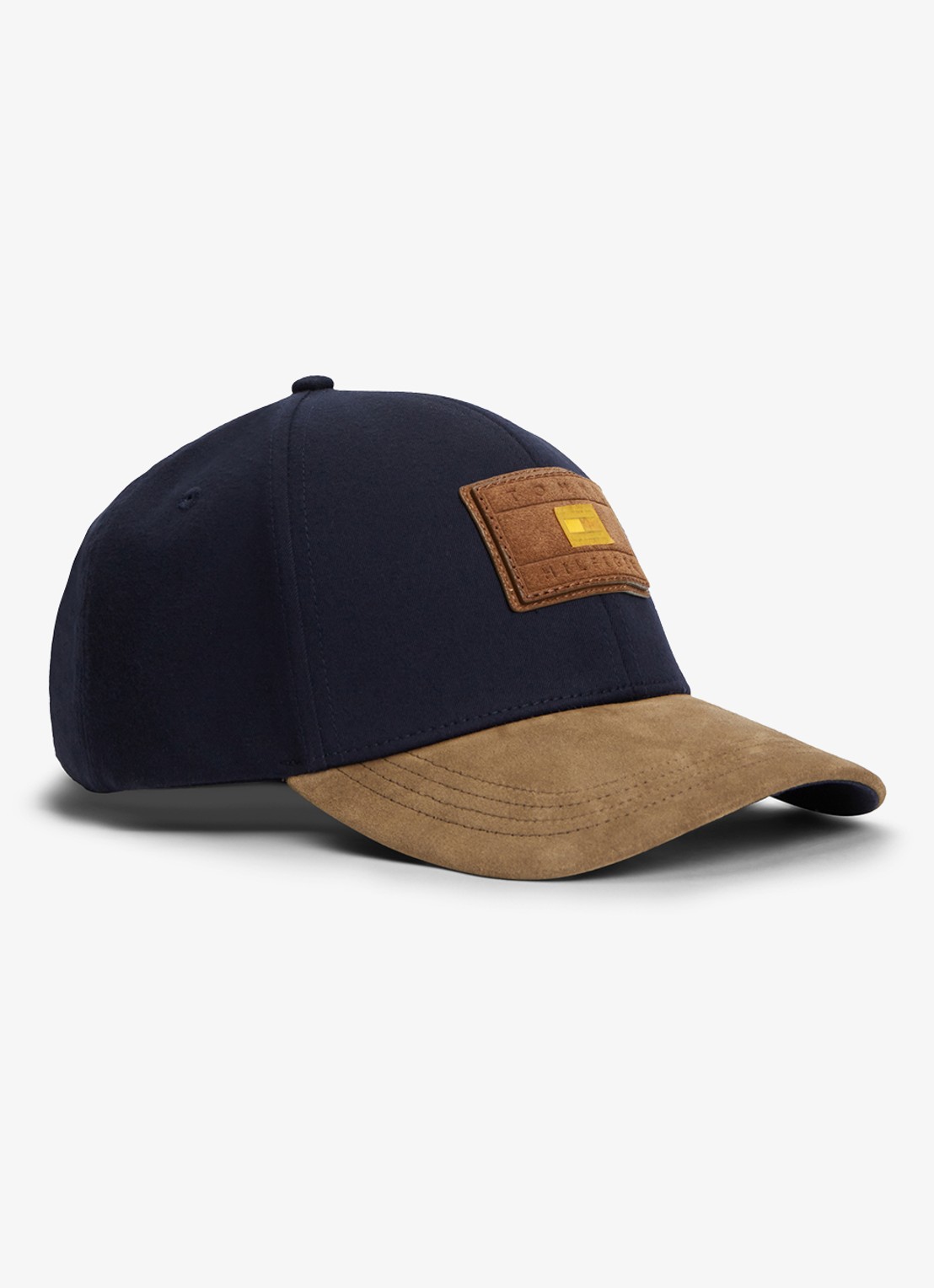 Tommy Hilfiger Pet met logo - voorkant 2 blauwgrijs