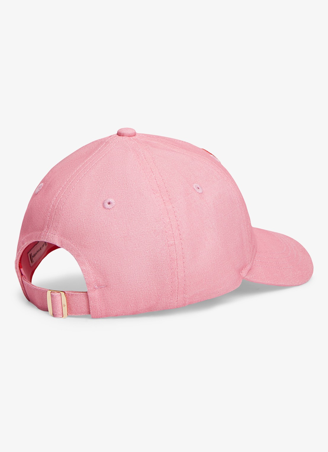 Tommy Hilfiger Pet met logoborduring - achterkant lichtroze