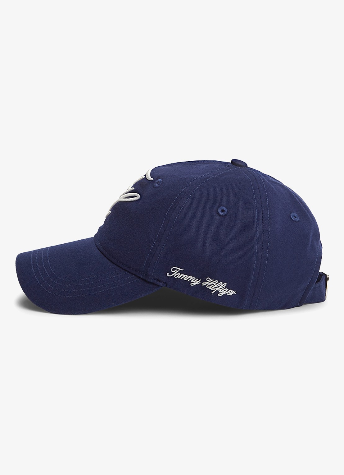 Tommy Hilfiger Pet met logoborduring - detail 3 donkerblauw