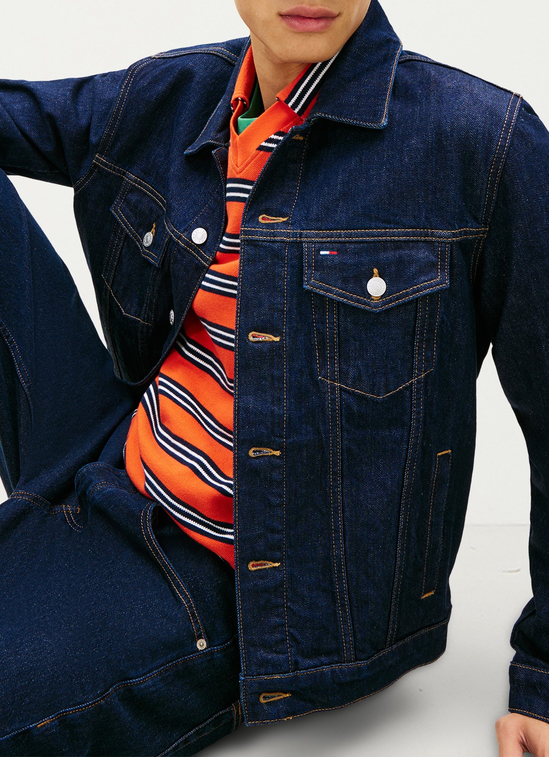 Tommy Hilfiger Pet met logoborduring - detail 4 donkergroen
