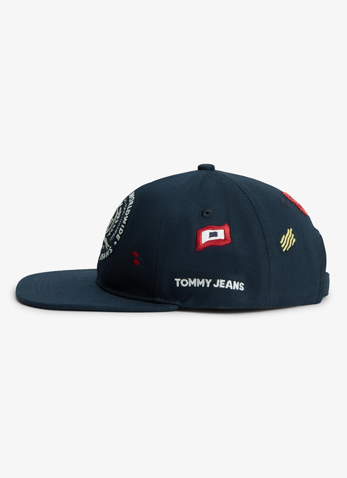 Tommy Hilfiger Pet met logoborduring - detail 2 donkerblauw