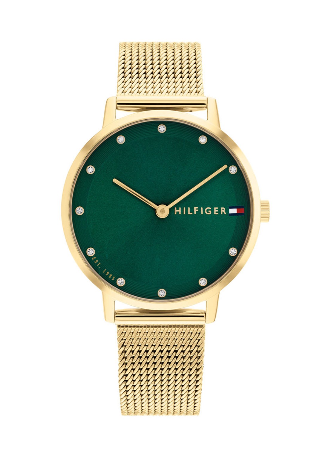 Tommy Hilfiger Pippa horloge TH1782668  - voorkant 3 goud