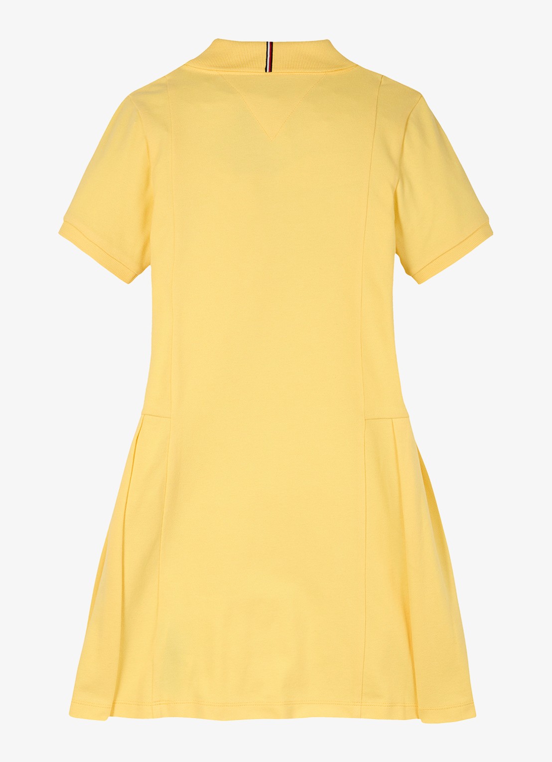 Tommy Hilfiger Polojurk met logo - detail 2 citronella / geel