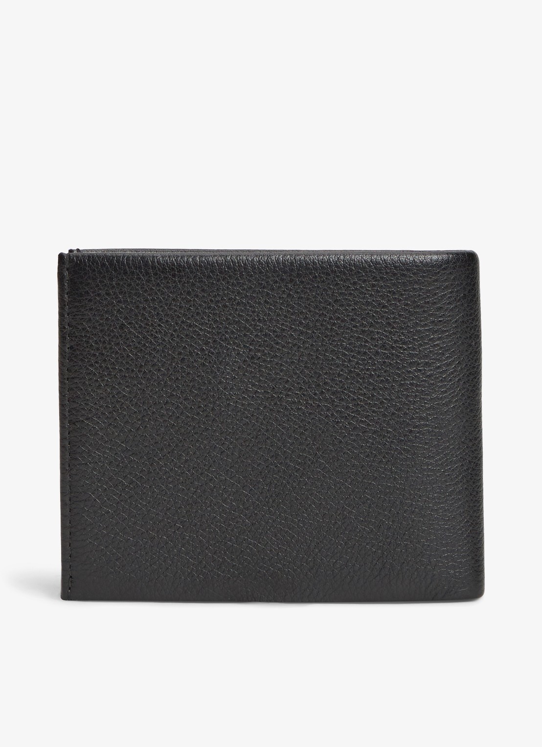 Tommy Hilfiger Portemonnee met logo - achterkant 4 diepzwart