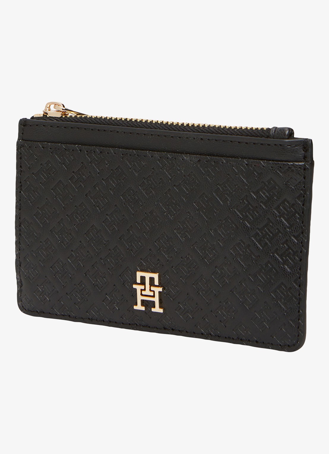 Tommy Hilfiger Portemonnee met logoprint - detail 3 zwart