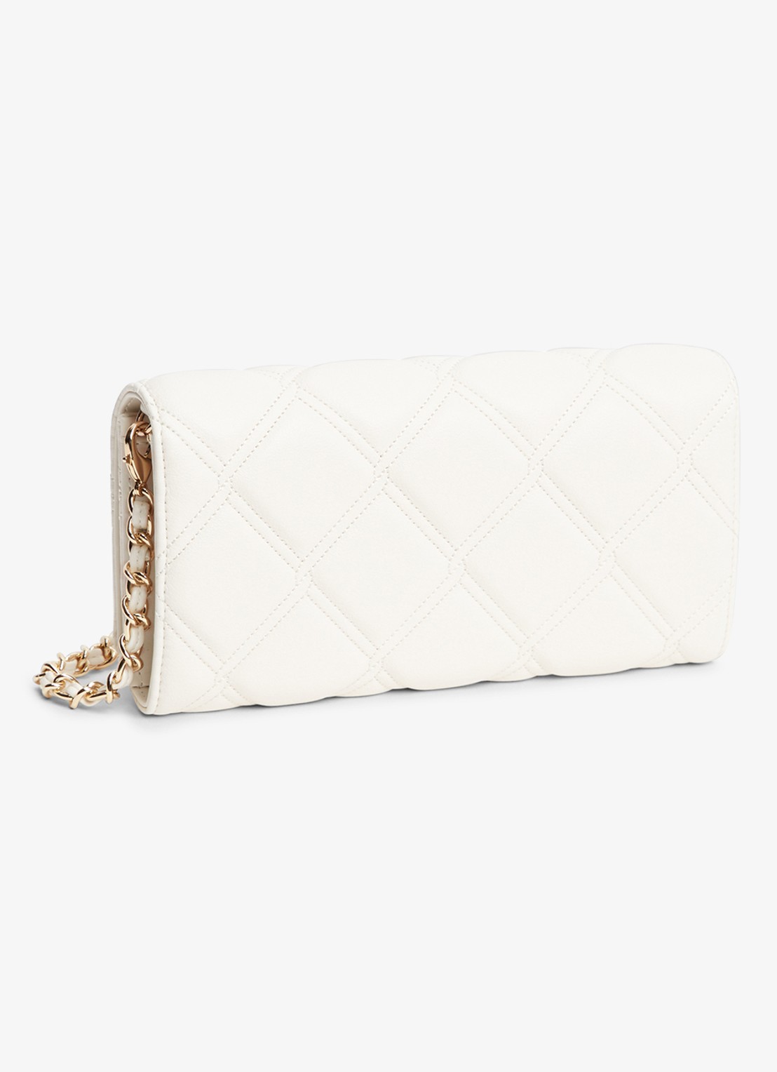 Tommy Hilfiger Portemonnee met schouderriem - achterkant 2 creme