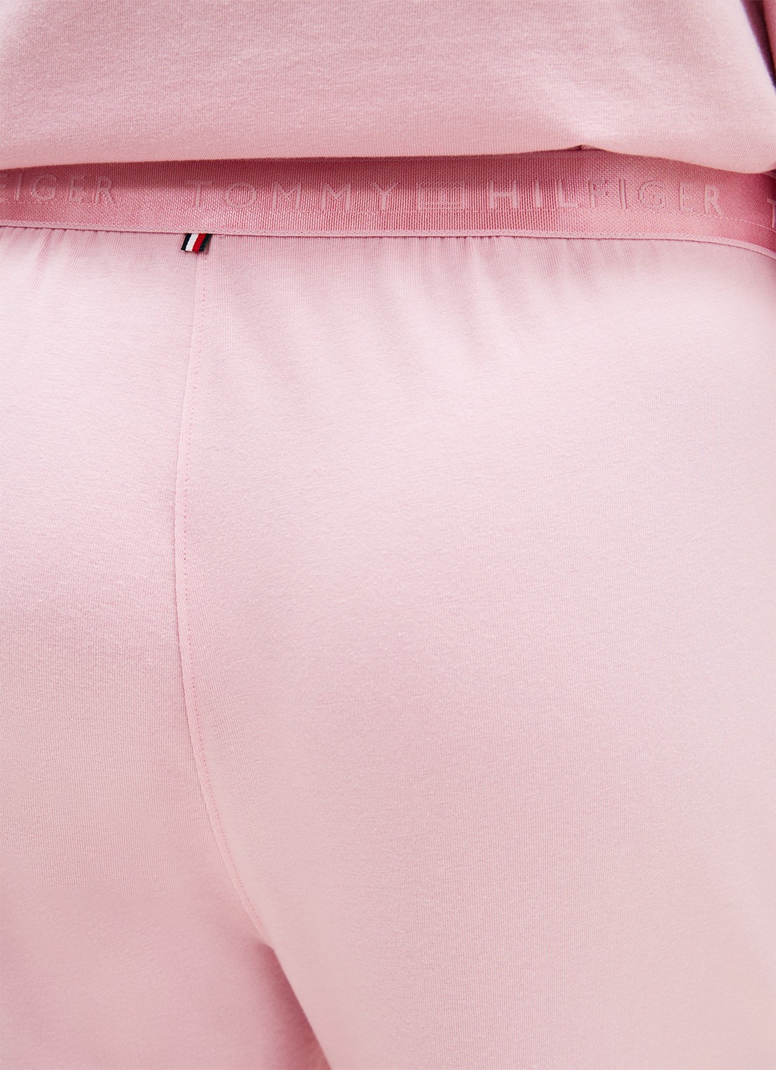 Tommy Hilfiger Pyjamabroek met logoband - detail 5 roze