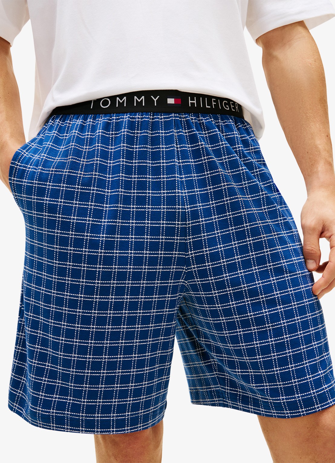 Tommy Hilfiger Pyjamaset met logo - detail 3 multicolor