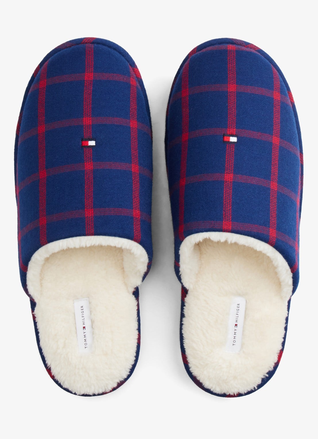 Tommy Hilfiger Pyjamaset met ruitdessin 3-delig - detail 3 donkerblauw