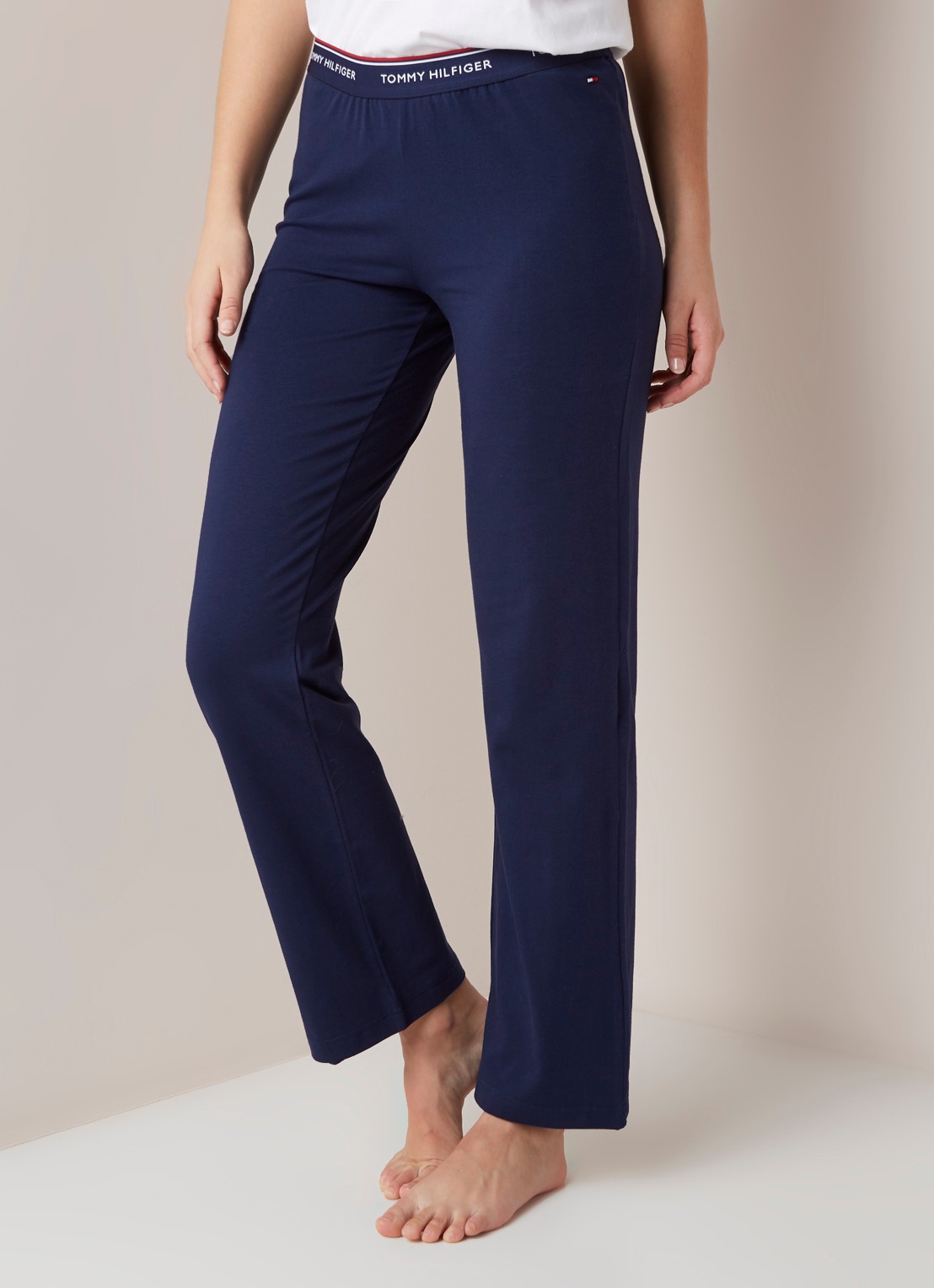 Tommy Hilfiger Pyjamaset van katoen - detail 4 wit