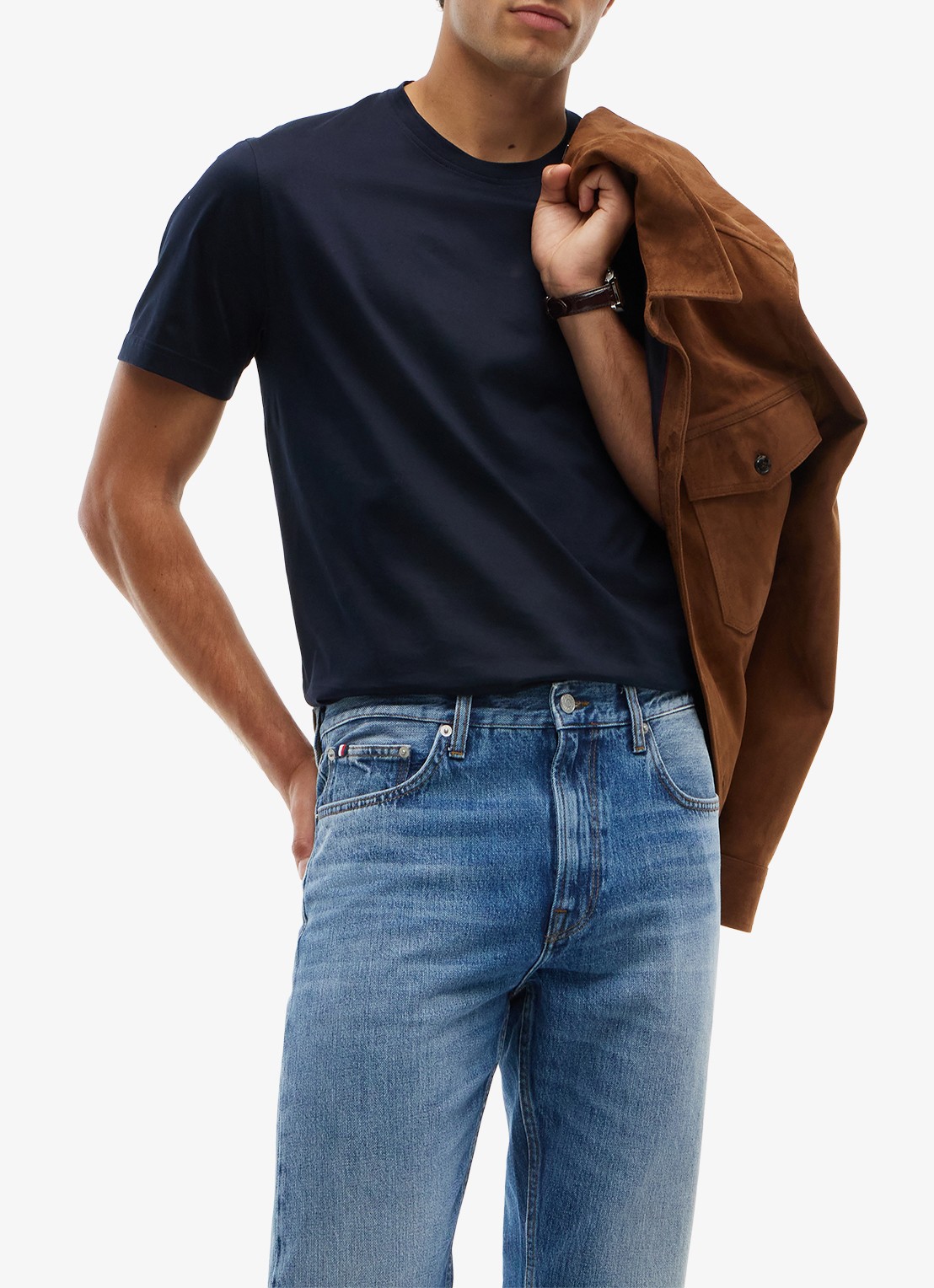 Tommy Hilfiger Regular fit jeans met steekzakken - detail 6 indigo