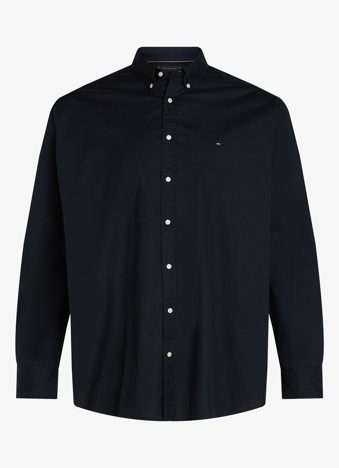Tommy Hilfiger Regular fit overhemd met logo - voorkant 2 blauw