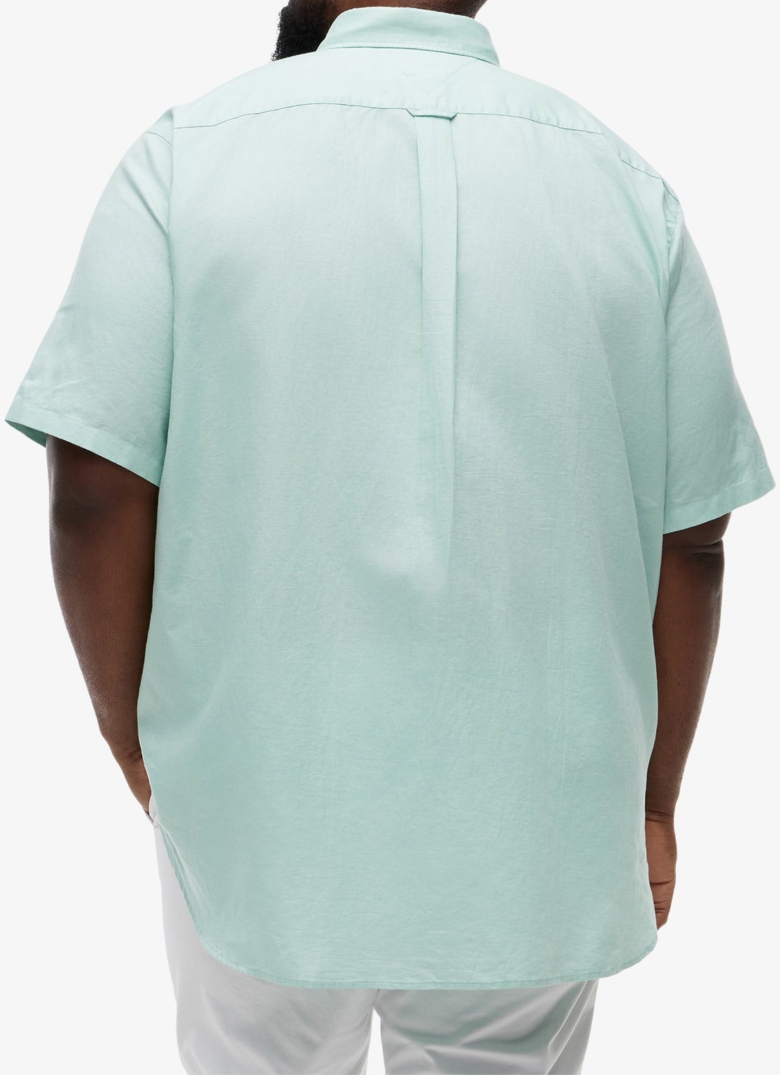Tommy Hilfiger Regular fit overhemd met logo - achterkant 5 mint
