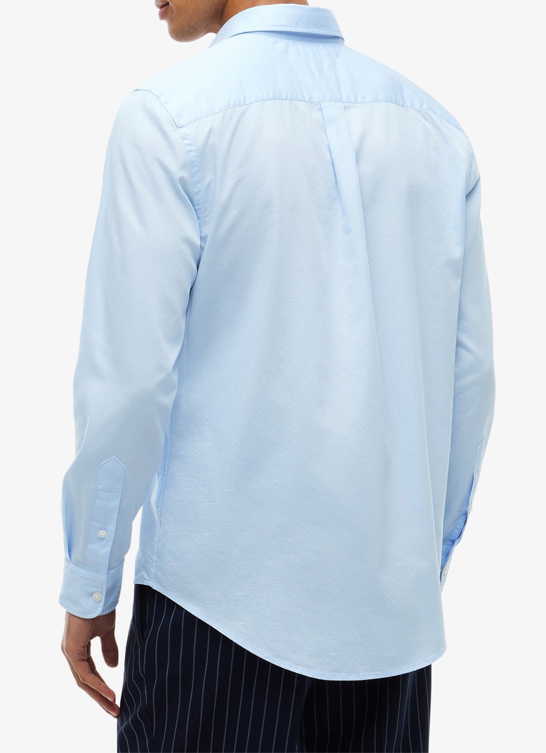 Tommy Hilfiger Regular fit overhemd met logo - achterkant 3 sweet blue-c3q
