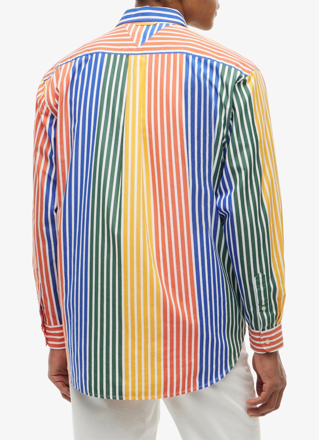 Tommy Hilfiger Regular fit overhemd met streepprint - achterkant 3 multicolor