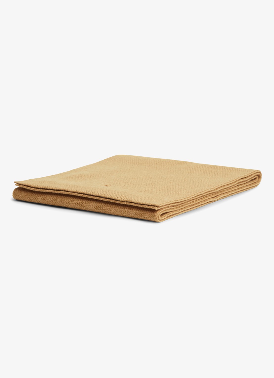 Tommy Hilfiger Ribgebreide sjaal in wolblend - detail 3 beige