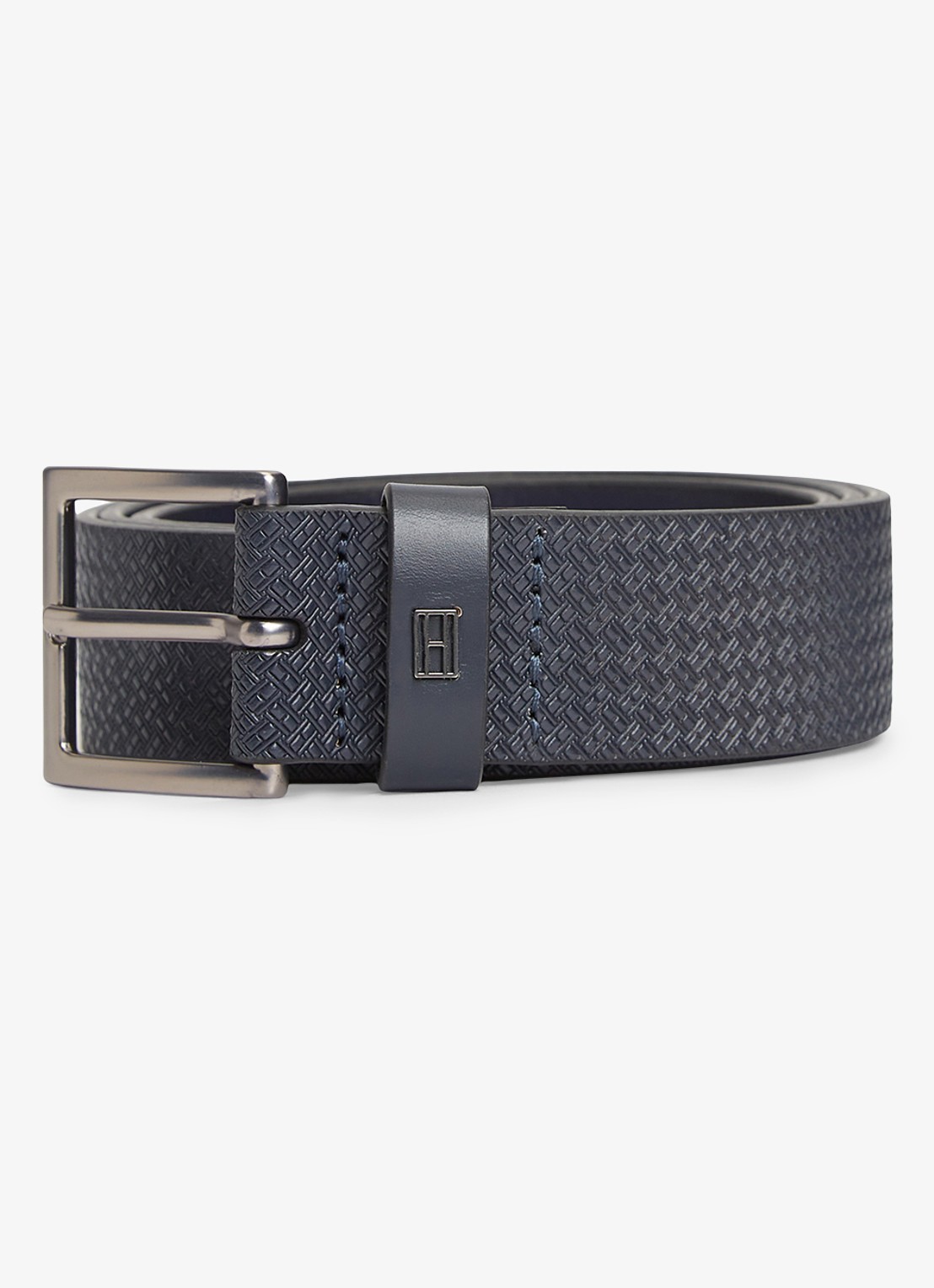 Tommy Hilfiger Riem met logoprint - detail 4 donkerblauw