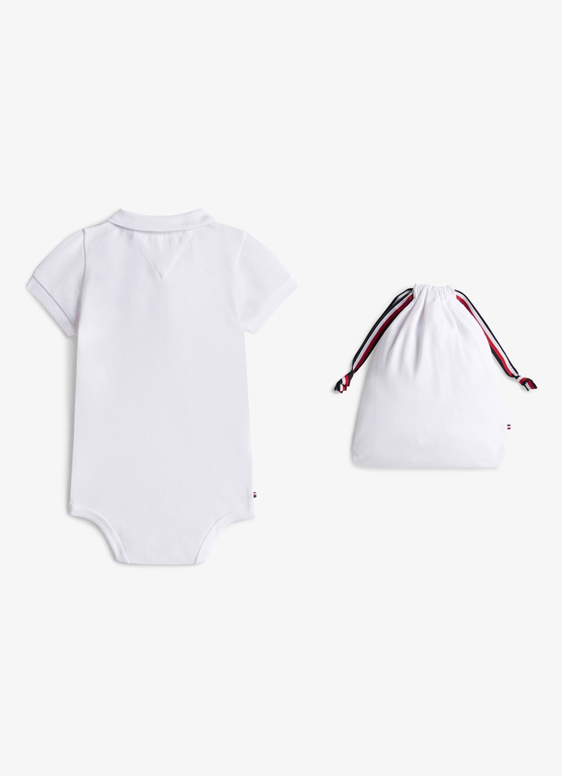 Tommy Hilfiger Romper in cadeauset van katoen - detail 2 wit